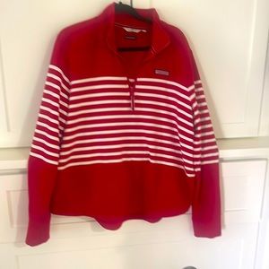 Vineyard Vines Shep Shirt - pullover. Beautiful red with white stripes